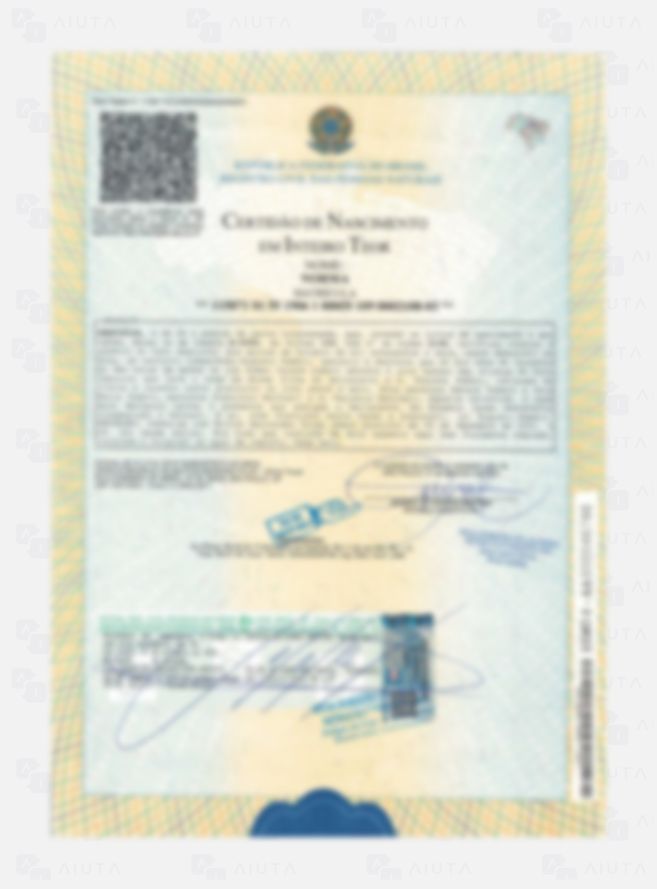 Exemplo de custos para traduzir um processo de Cidadania Italiana - AIUTA
