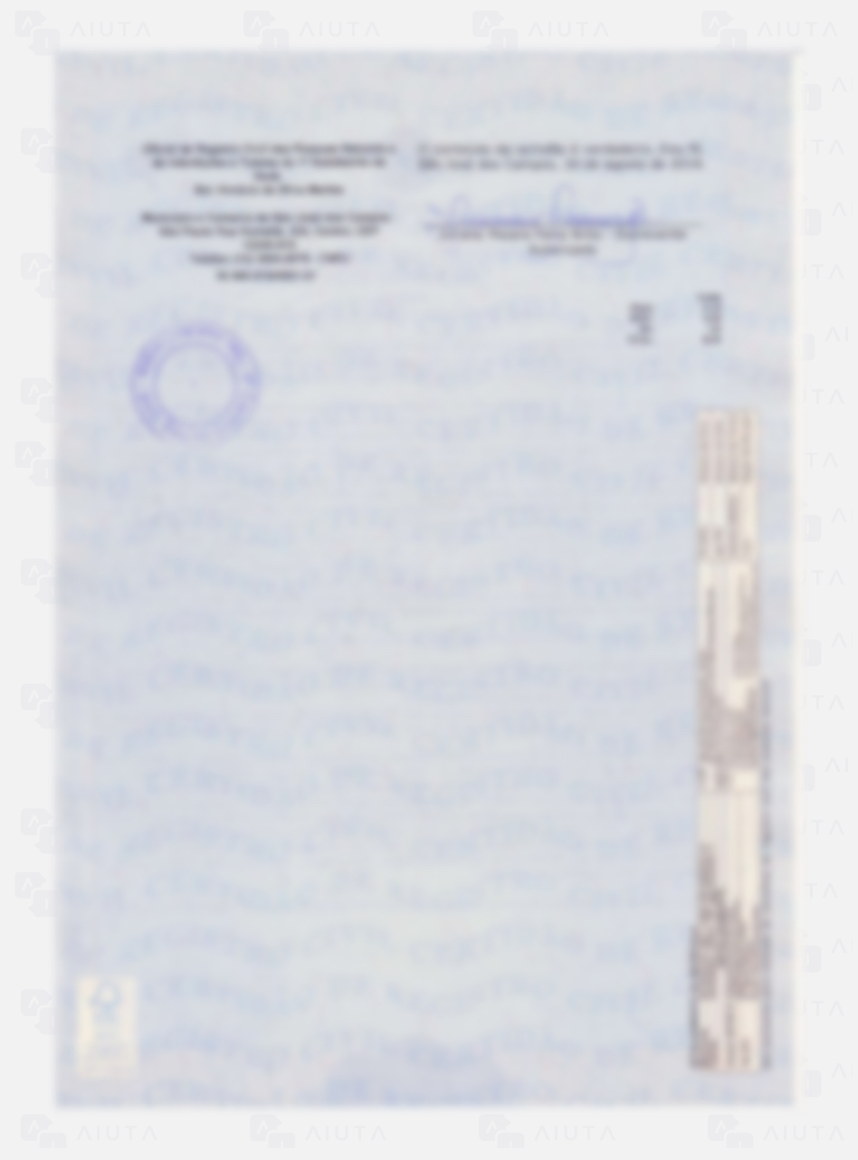 Exemplo de custos para traduzir um processo de Cidadania Italiana - AIUTA