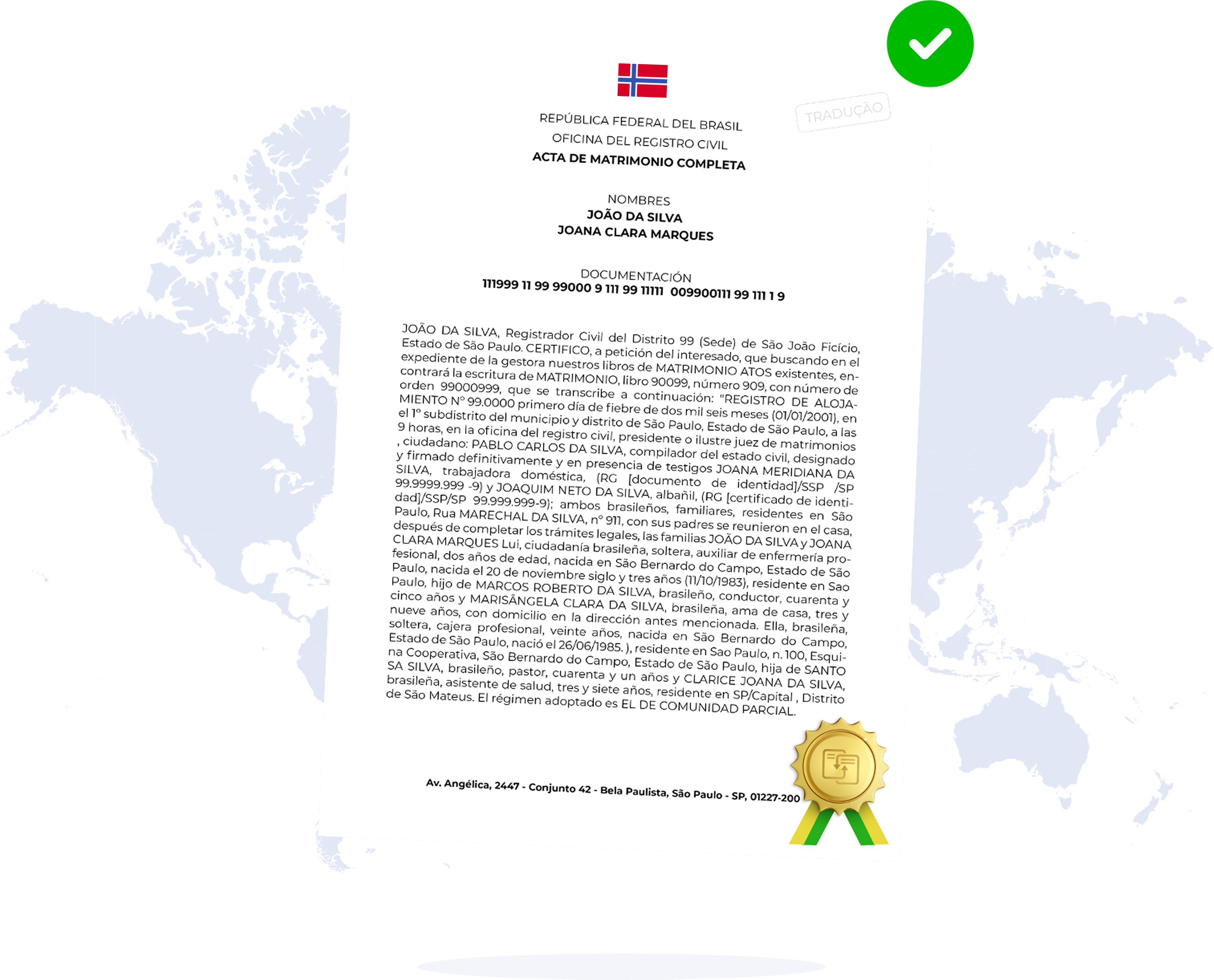 Tradução Juramentada na Noruega eTraduções