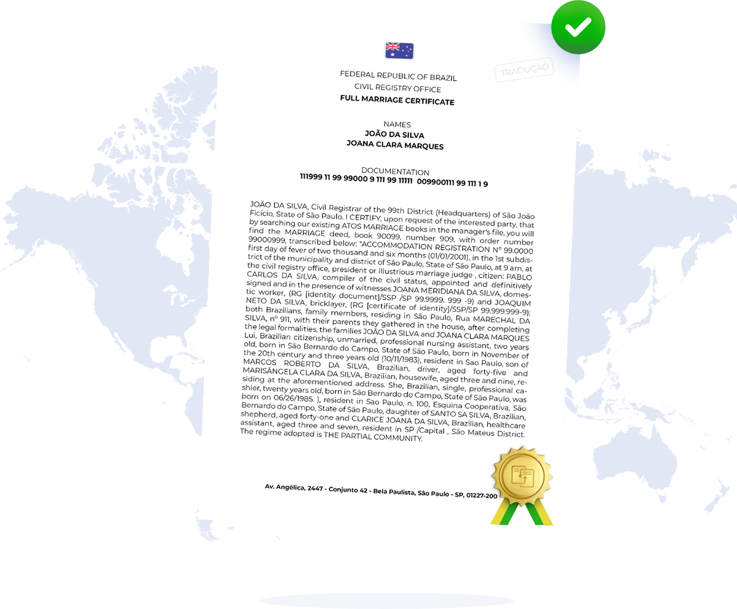 O que é Tradução NAATI - eTraduções